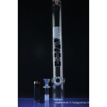 Tuyau d&#39;eau fumante en verre de narguilé de grands de Steamroller de laboratoires (ES-GB-548)
